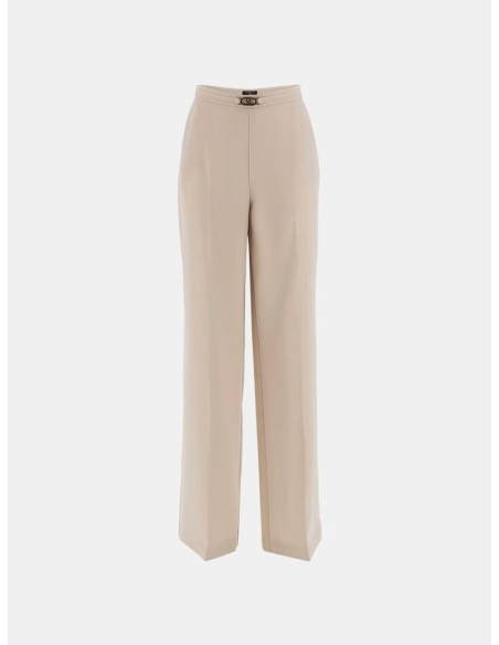 Pantalone Straight Marciano Guess – Vita Alta e Fit Regular in Tessuto