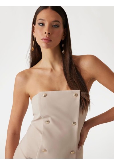 Top Bustier Senza Spalline Marciano Guess – Doppiopetto con Bottoni Do