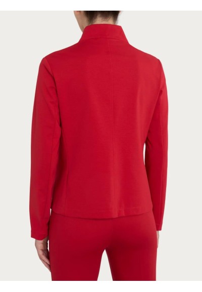Giacca Ragno Donna – Blazer Corto con Revers Alzato in Compact Light  