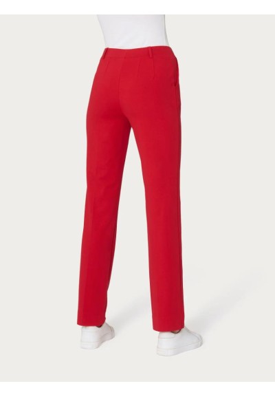 Jeans Dritto Donna Ragno – Vita Elasticizzata con Strass in Light Deni