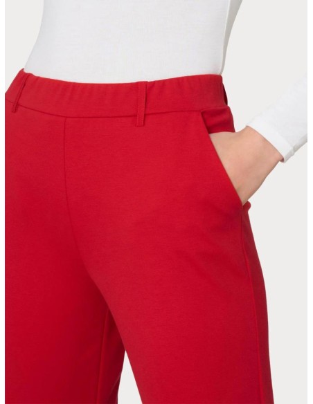 Jeans Dritto Donna Ragno – Vita Elasticizzata con Strass in Light Deni