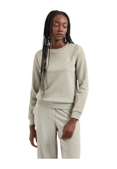 Felpa Donna Armani Exchange in Spugna Francese con Logo  | Mariadesole
