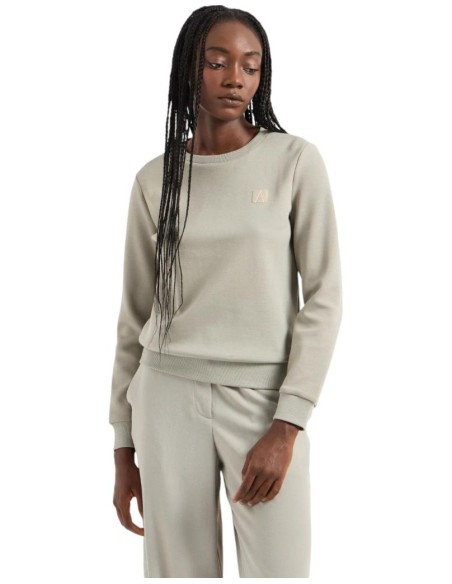Felpa Donna Armani Exchange in Spugna Francese con Logo  | Mariadesole