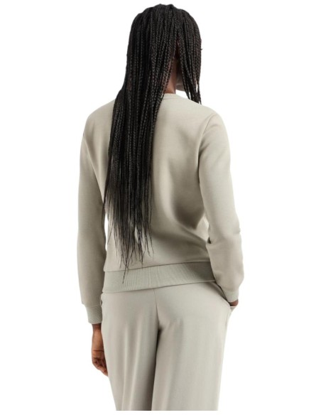 Felpa Donna Armani Exchange in Spugna Francese con Logo  | Mariadesole