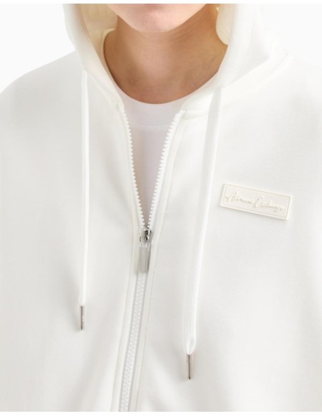 Felpa Donna Armani Exchange in Tessuto Morbido ed Elasticizzato  | Mar