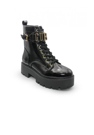 GUESS Stivaletto Donna Vernice con Fibbia e Logo  | Mariadesole.it