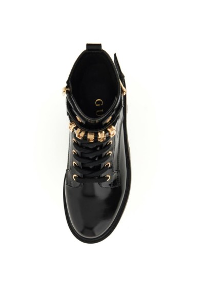GUESS Stivaletto Donna Vernice con Fibbia e Logo  | Mariadesole.it