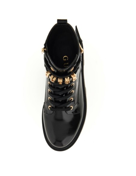 GUESS Stivaletto Donna Vernice con Fibbia e Logo  | Mariadesole.it