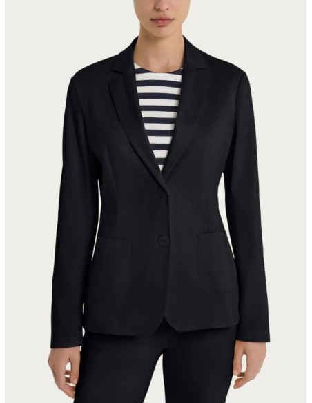Ragno – Blazer Donna in Satin Power con Due Bottoni  | Mariadesole.it