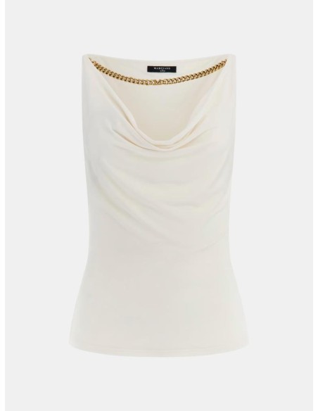 Marciano Guess – Top con Catena e Scollo a Cappuccio  | Mariadesole.it