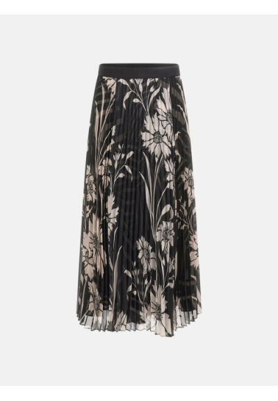 Guess Marciano – Gonna Midi a Pieghe con Stampa Floreale  | Mariadesol
