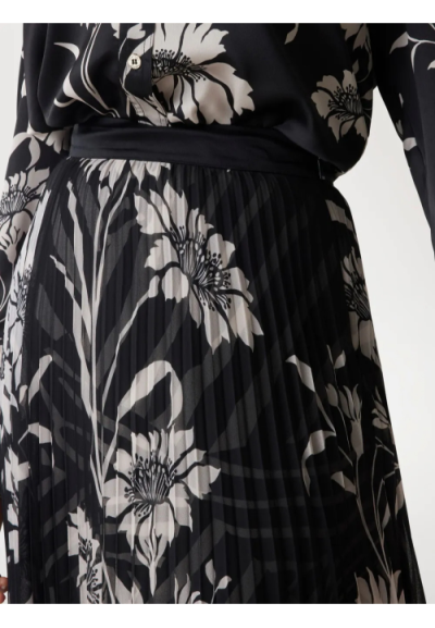 Guess Marciano – Gonna Midi a Pieghe con Stampa Floreale  | Mariadesol