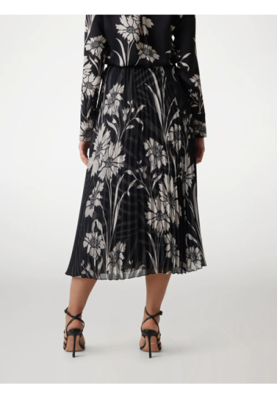 Guess Marciano – Gonna Midi a Pieghe con Stampa Floreale  | Mariadesol