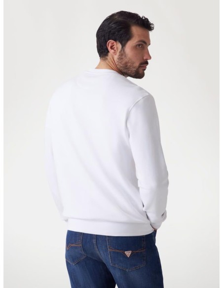 Guess – Felpa Uomo con Logo Ricamato  | Mariadesole.it