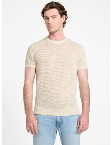 Guess – Maglia Uomo Eco a Maniche Corte Goodwin  | Mariadesole.it