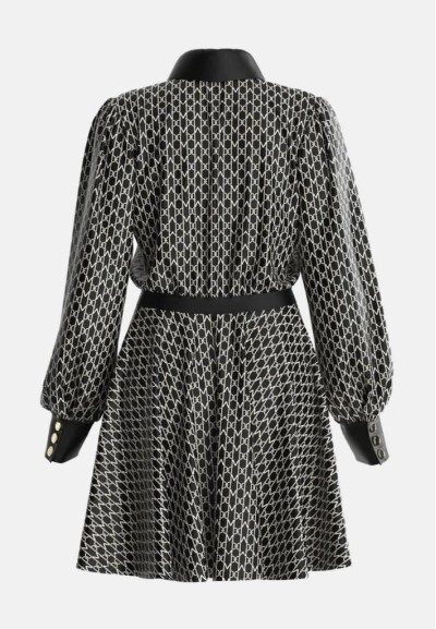 Guess Marciano Mini Abito Donna con Stampa Monogramma  | Mariadesole.i