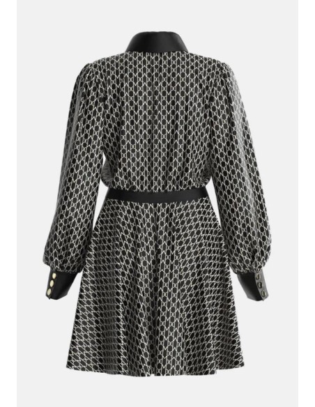 Guess Marciano Mini Abito Donna con Stampa Monogramma  | Mariadesole.i