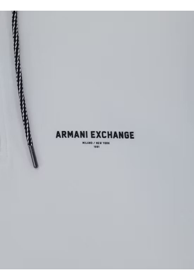 Felpa con Cappuccio Uomo Armani Exchange – Regular Fit  | Mariadesole.