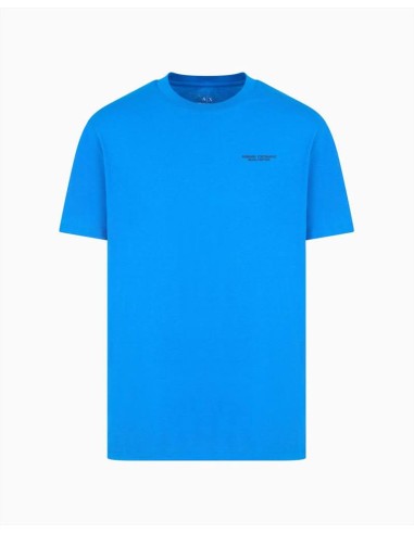 Armani Exchange T-shirt Uomo Regular Fit in Jersey di Cotone con Logo
