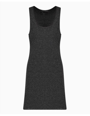 Armani Exchange Abito Tubino Donna Corto in Tessuto Lurex – Eleganza B