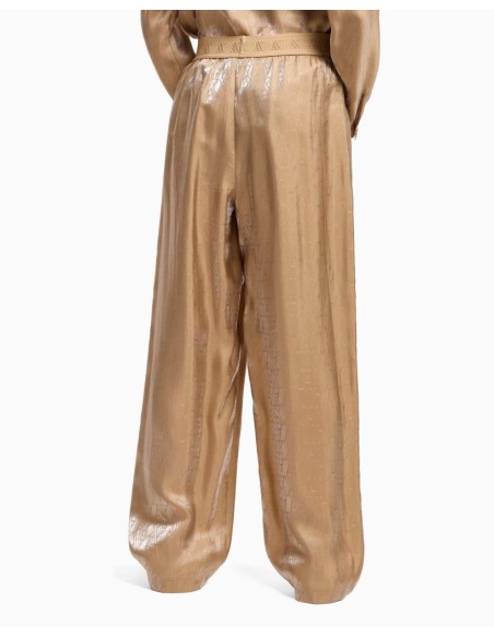 Armani Exchange Pantaloni Donna Casual in Viscosa – Comfort Chic per O