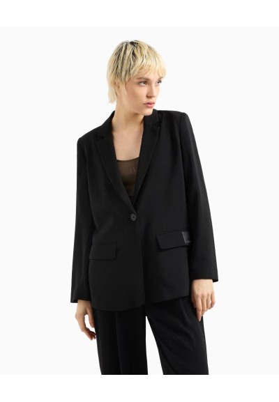 Armani Exchange Giacca Formale Donna – Eleganza Contemporanea in Polie
