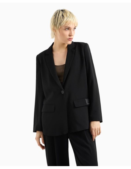 Armani Exchange Giacca Formale Donna – Eleganza Contemporanea in Polie