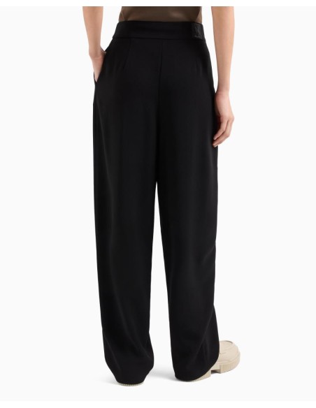 Armani Exchange Pantaloni Formali Donna – Eleganza Versatile in Polies