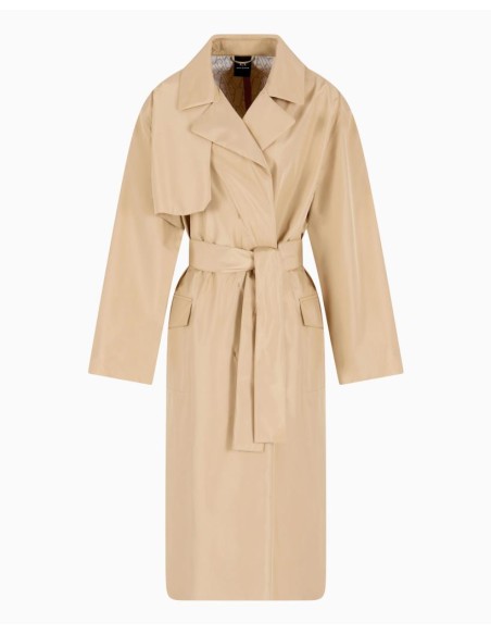 Armani Exchange Trench Donna – Eleganza Intramontabile in Poliestere

