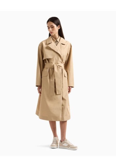 Armani Exchange Trench Donna – Eleganza Intramontabile in Poliestere

