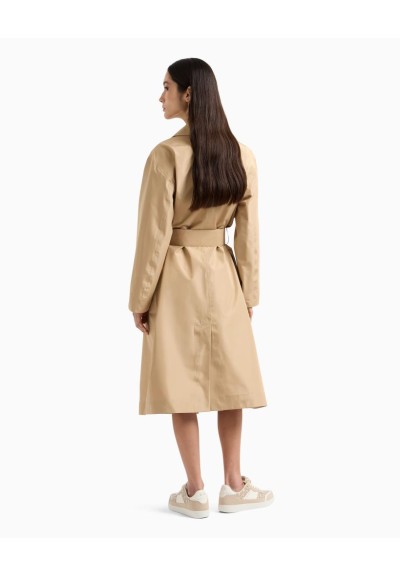Armani Exchange Trench Donna – Eleganza Intramontabile in Poliestere

