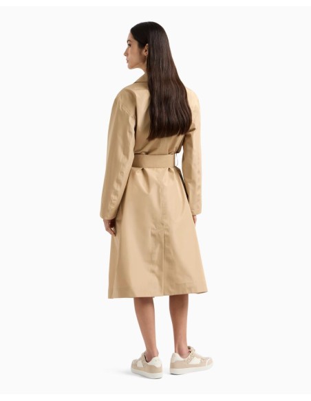 Armani Exchange Trench Donna – Eleganza Intramontabile in Poliestere

