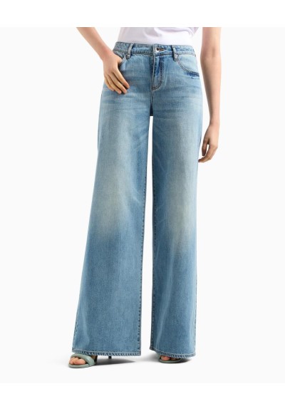 Armani Exchange Jeans Relaxed Donna – Comfort e Stile in Cotone e Cana
