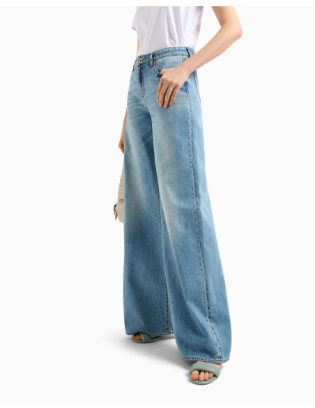 Armani Exchange Jeans Relaxed Donna – Comfort e Stile in Cotone e Cana
