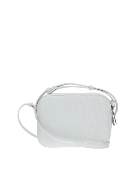Armani Exchange Borsa Donna a Tracolla in Poliuretano con Logo Monogra
