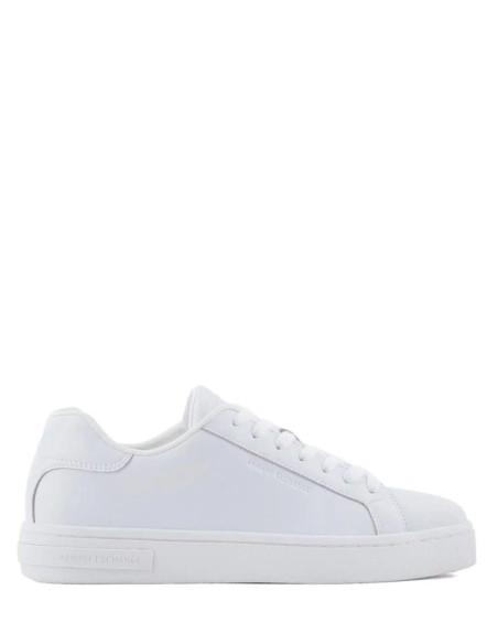 Sneakers Uomo in Pelle Bianca – Armani Exchange con Logo e Dettagli Ur