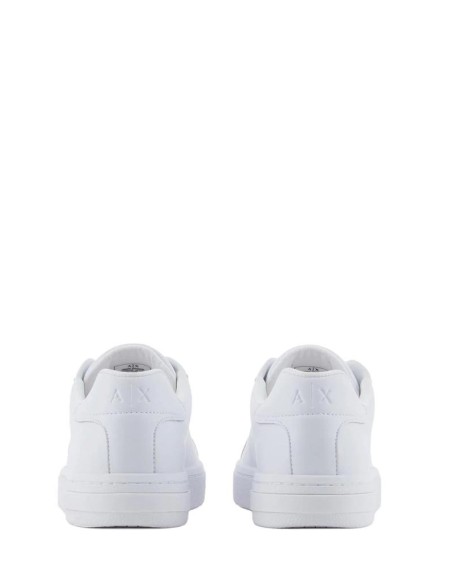 Sneakers Uomo in Pelle Bianca – Armani Exchange con Logo e Dettagli Ur
