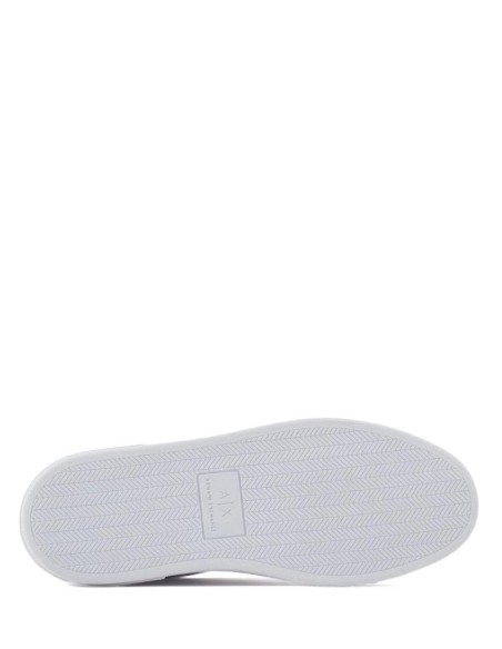 Sneakers Uomo in Pelle Bianca – Armani Exchange con Logo e Dettagli Ur