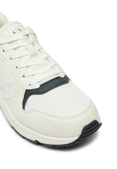 Sneakers Uomo Armani Exchange in Tessuto e PU – Design Casual e Suola 