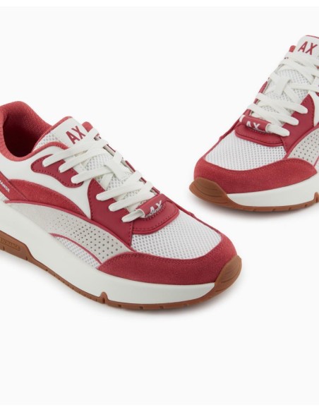 Sneakers Uomo Over Armani Exchange – Ecopelle e Inserti a Contrasto St