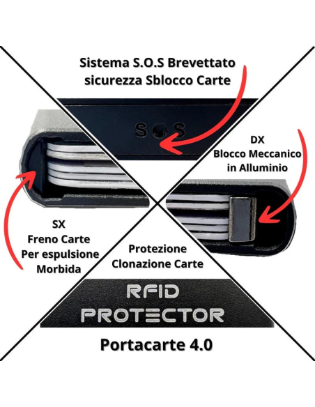 Portafoglio Moero Pro Classic in Tessuto Jeans – Chiusura Magnetica e 