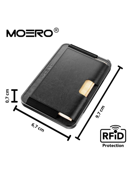 Portafoglio Moero M2 Pro Card Holder in Alluminio – Minimalista, RFID,