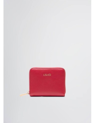 Portafoglio Zip Around Liu Jo da Donna in PU Bottalato – Logo in Metal