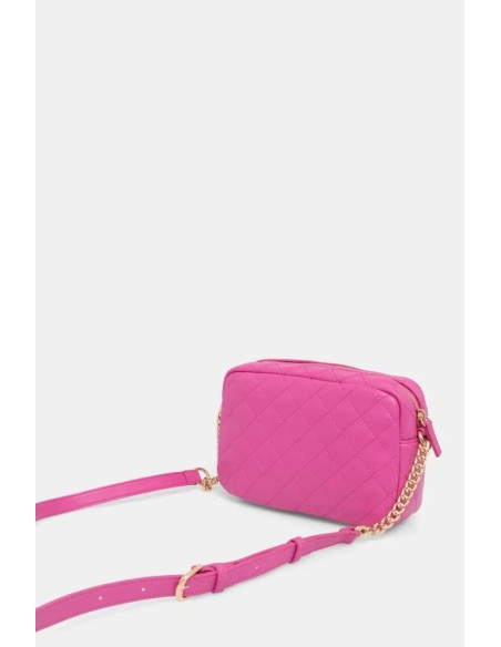 Borsa a Tracolla Liu Jo Beige Matelassé con Catena Logo  | Mariadesole