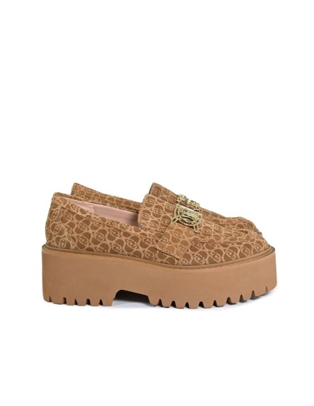 Mocassini Donna Liu Jo con Stampa Logo e Platform  | Mariadesole.it