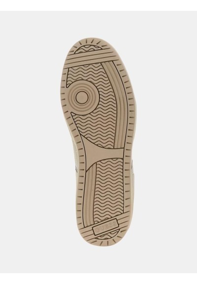 Sneaker uomo Guess Sava Low in misto pelle con dettagli scamosciati  |