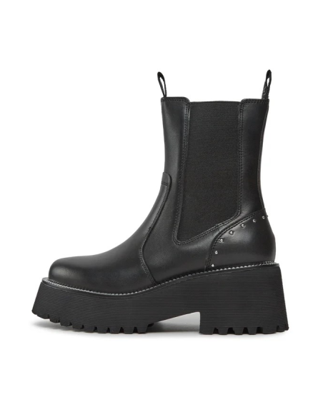 Stivaletti donna Liu Jo in pelle fiore con borchie decorative  | Maria