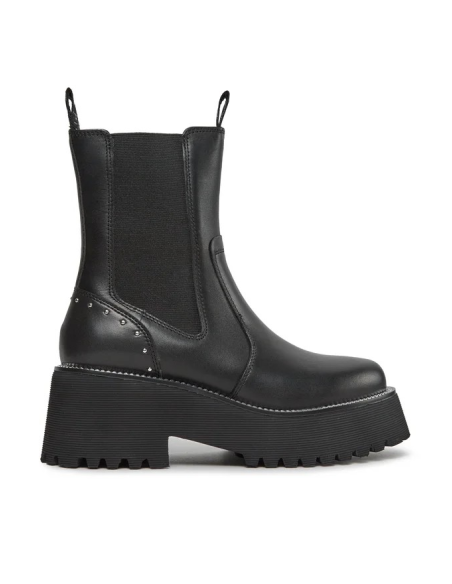 Stivaletti donna Liu Jo in pelle fiore con borchie decorative  | Maria