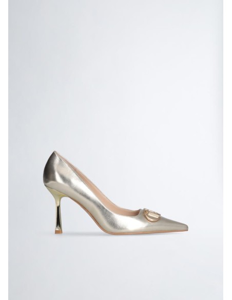 Liu Jo Décolleté Laminate con Maxi Logo Monogram  | Mariadesole.it