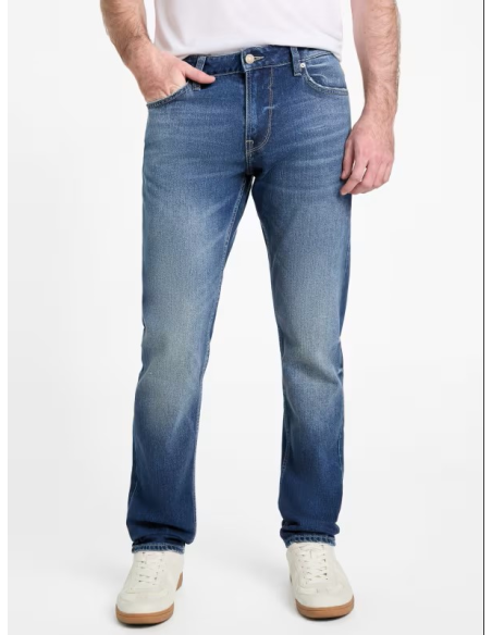 Guess Jeans Uomo Eco Finnley Tapered a Vita Media  | Mariadesole.it